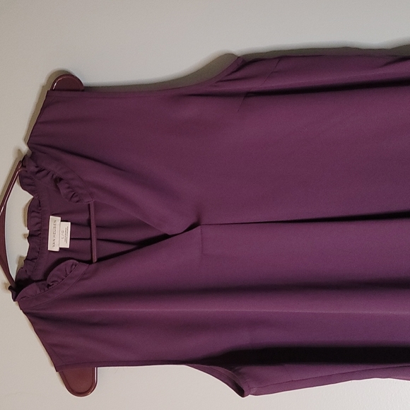Van Heusen large plum sleeveless top - Picture 3 of 4